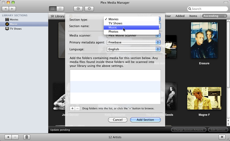 Music media player for mac